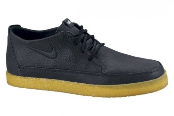 NIKE 6.0 RIZAL LOW PREMIUM BLACK UK 7  12  