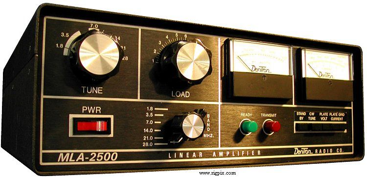 Dentron MLA 2500B HF linear amp with MT3000A tuner, NR  