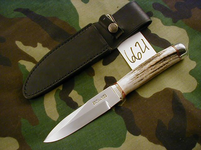 RANDALL KNIFE KNIVES #5 GAMBLER, NS,ARS,STG,DBR,BNHS  