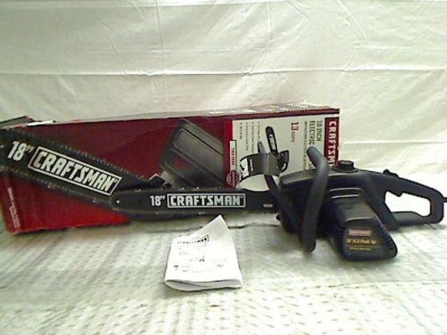 CRAFTSMAN 18 ELECTRIC CHAIN SAW 4 HP 34118 CHAINSAW  