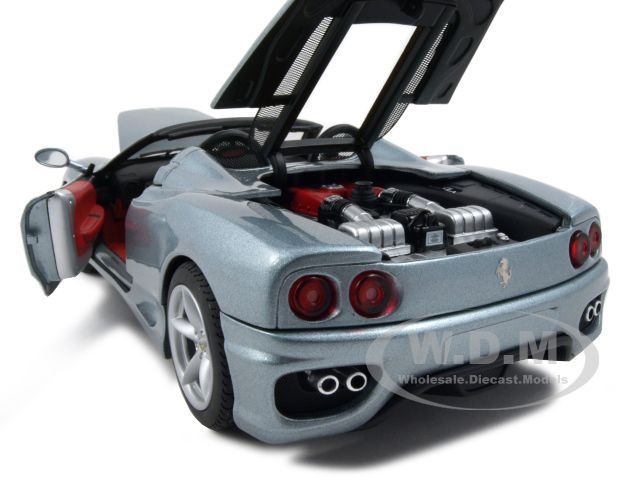 FERRARI 360 MODENA SPIDER SILVER 118 ELITE EDITION  