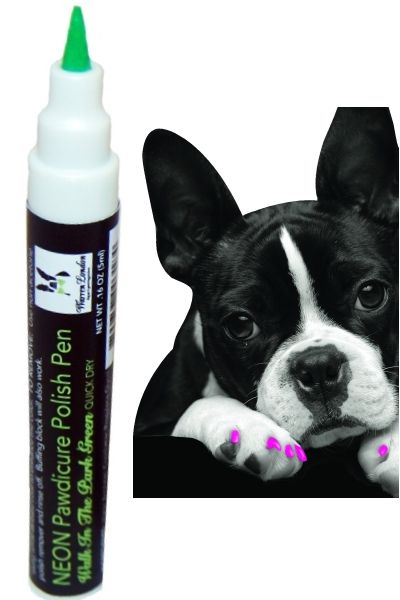 Dog Nail Polish Pen    NEON GREEN    Easy Application  