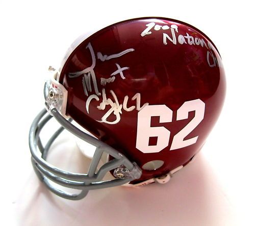 TERRENCE CODY SIGNED ALABAMA TIDE MINI HELMET JSA COA  