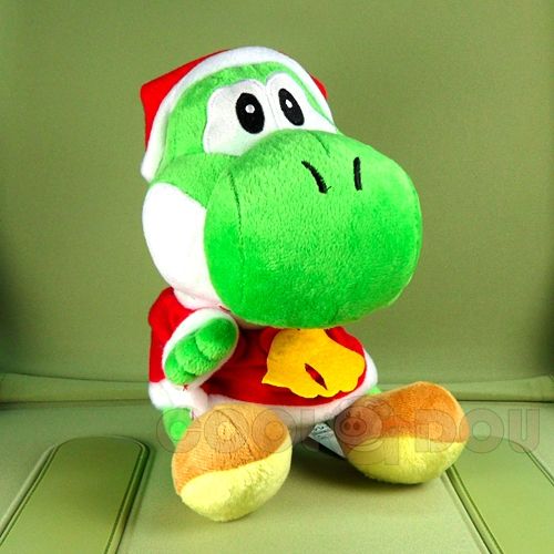 Super Mario Bros 8 YOSHI Xmas Plush Doll Figure Toy  