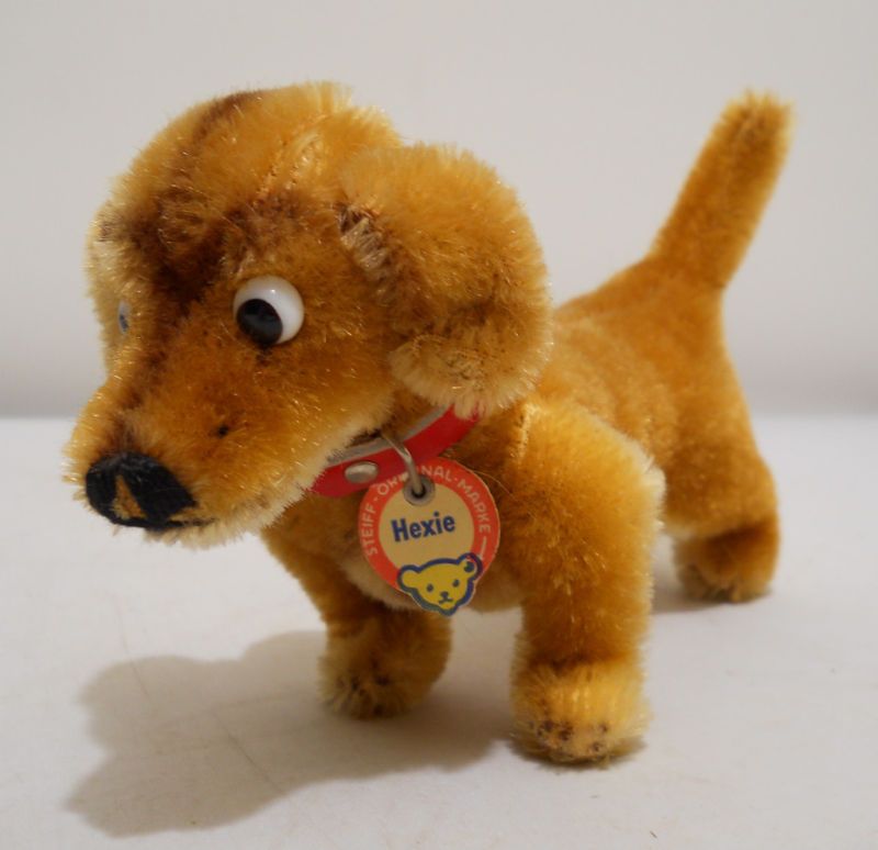 1950s Steiff Hexie Miniature Dachshund Really Cute  