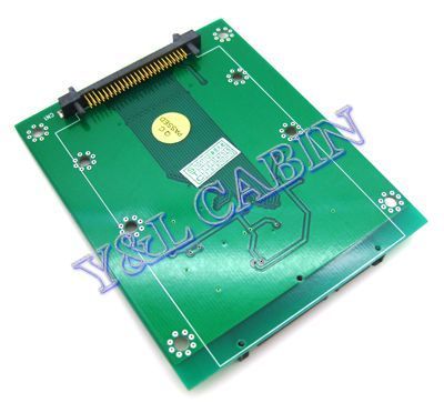 ZIF CE or Micro IDE 1.8 50 pin to 7+15 pin SATA Adapter  