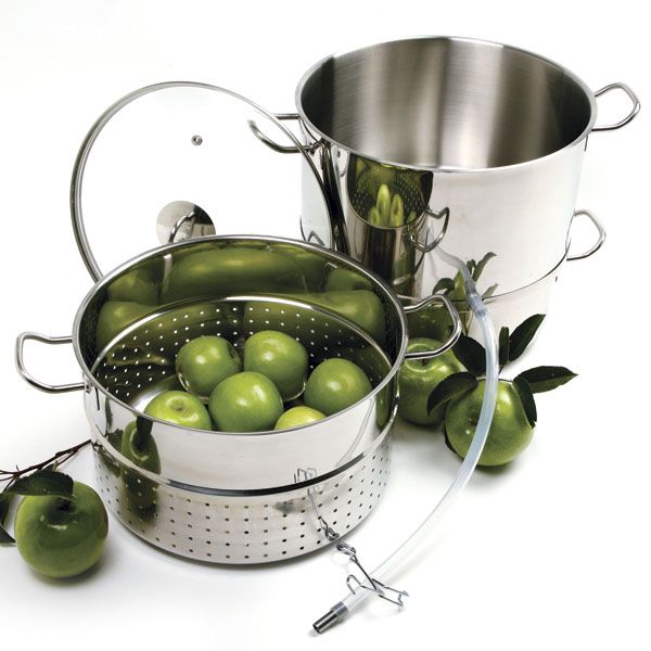 New Norpro # 619 Canning 11.75 qt Pot Pan Juicer Steamer  