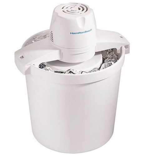   Beach 68330R 4 Quart Automatic Ice Cream Maker 040094683307  