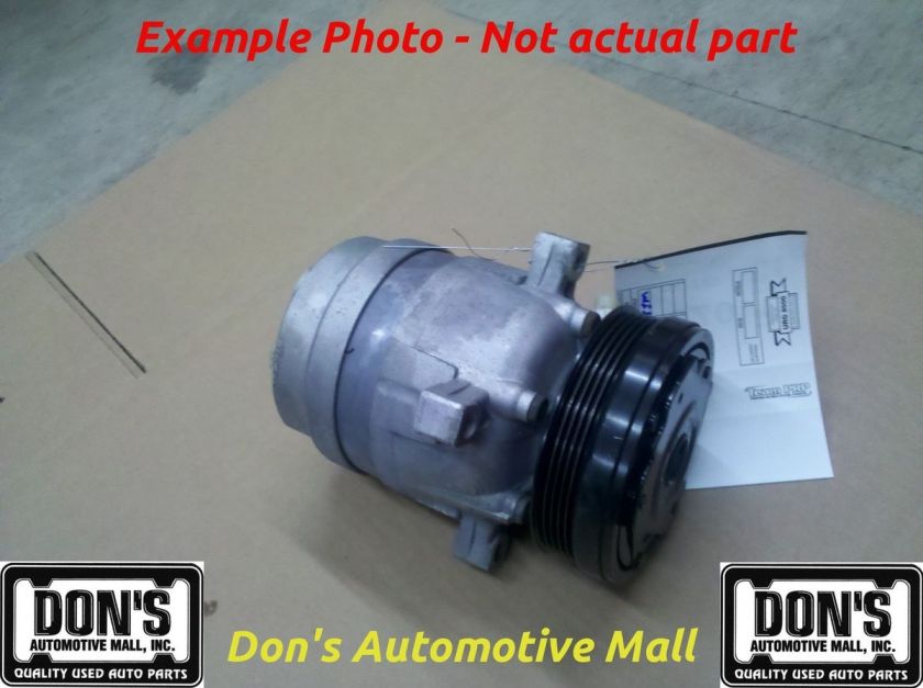 02 03 04 05 06 TOYOTA CAMRY AC COMPRESSOR 6 CYL  