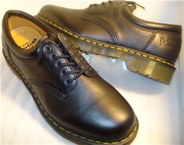 DR. MARTENS mens shoes Oxford black US sz 7  