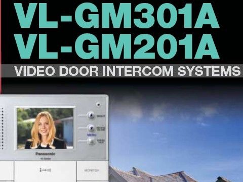 Panasonic VL GM201A Video Doorphone Single Monitor  