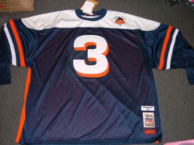 Newark Bears Long Sleeve Football Throwback Jersey 4XL  