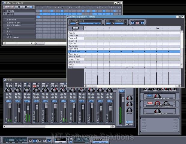 Music Editing DJ Drum Machine Sequencer Software Bundle  