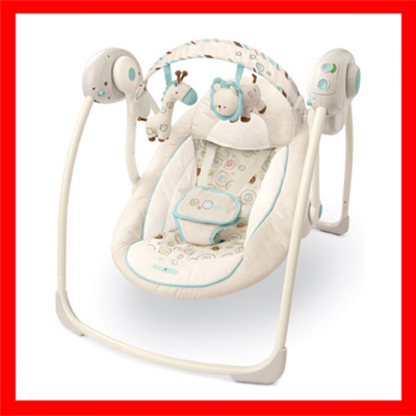   Bright Starts Comfort & Harmony Portable Swing (Biscotti Baby)  