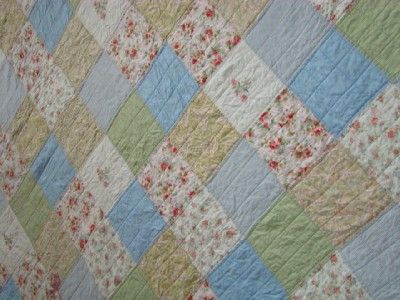 COUNTRY LANE GORGEOUS GRANDMA PATCHWORK SPRING GARDEN EXQUISITE COTTON 