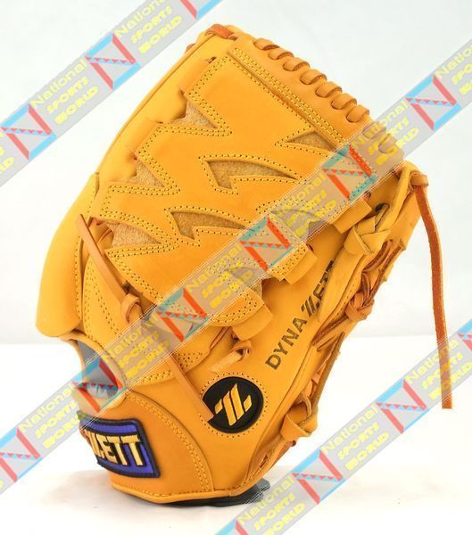 ZETT Baseball Gloves Yellow 12 { Kip } RHT  