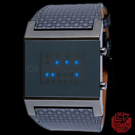 01 THE ONE KERALA TRANCE   Digital Binary LED Watch  