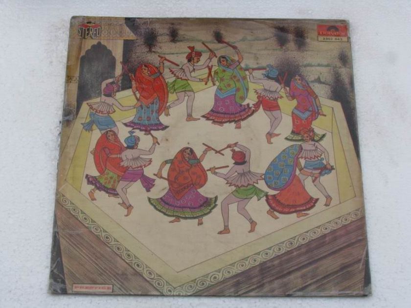 GUJARATI SONGS GARBE RAAS LP Record Bollywood India 632  