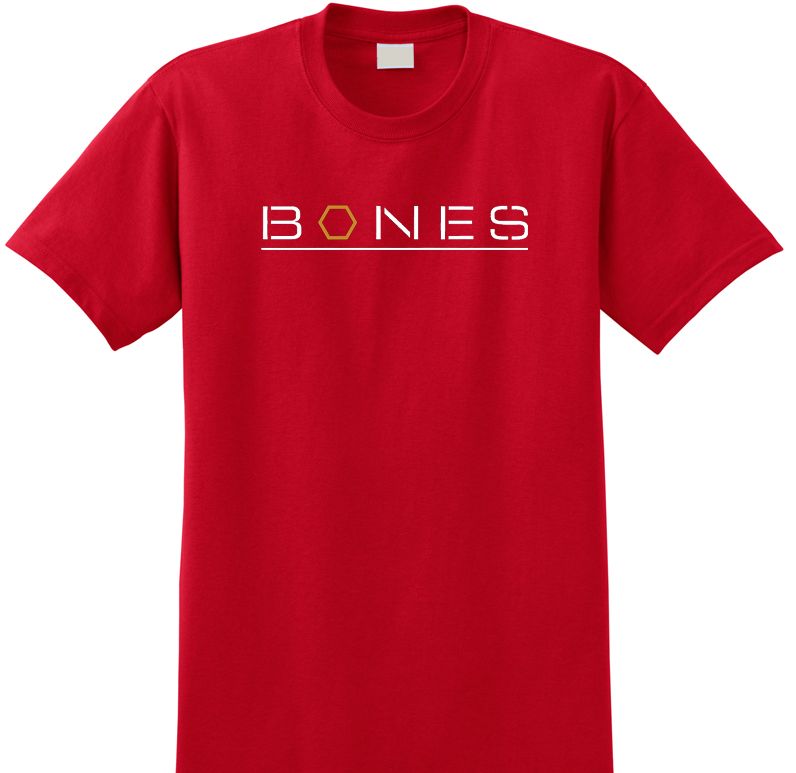 Bones TV Show Series T Shirt Tee Logo David Boreanaz  