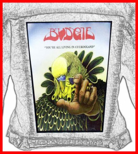 BUDGIE Huge Jacket Patch [Nazareth Gary Moore]  