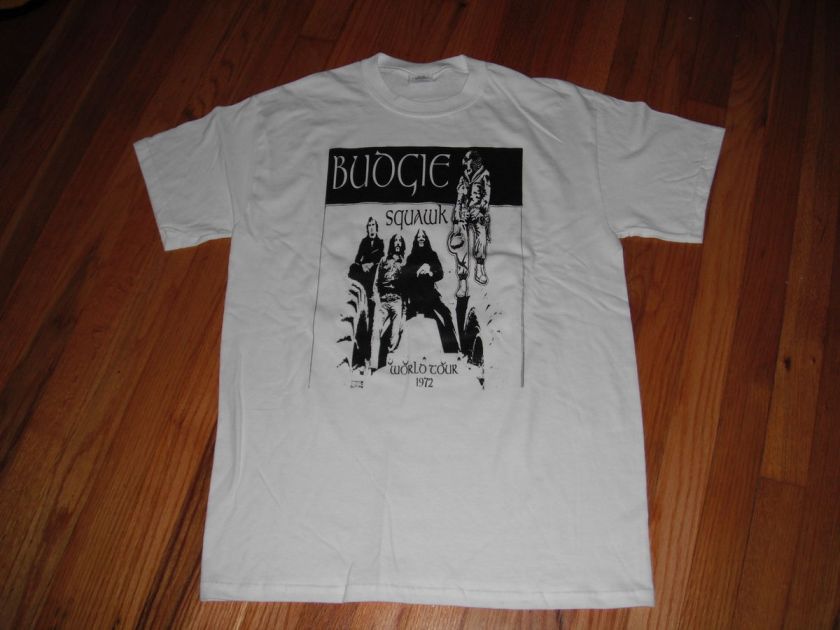 BUDGIE SQUAWK WORLD TOUR 72 T shirt  