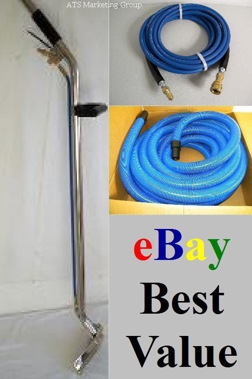 Carpet Cleaning   12 2 Jet Wand Hoses COMBO  