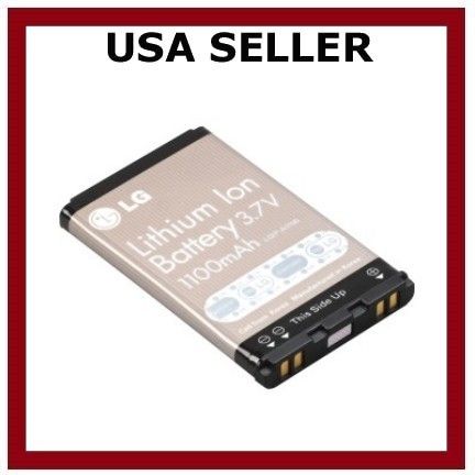 OEM LG CELLPHONE BATTERY LGIP 3.7 1100mAH AX245 LX350  