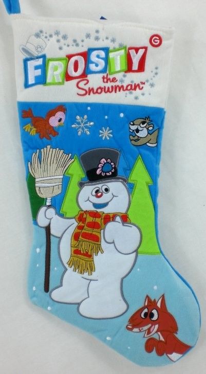 Frosty The Snowman Childs Musical Christmas Stocking  