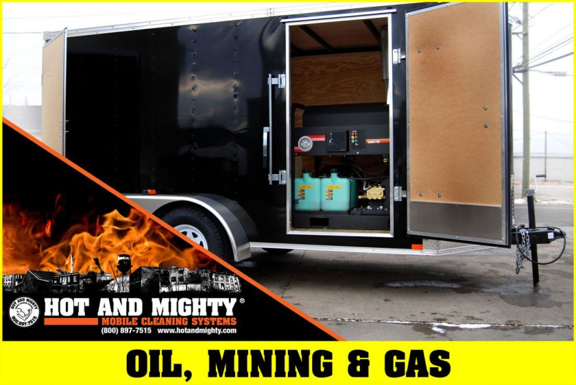   WASHER RIG, HOT OR COLD POWER WASHER TRAILER, CLEANING EQUIPMENT