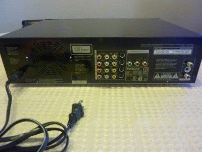 Panasonic DMR E20D DVD Recorder Player 037988405718  