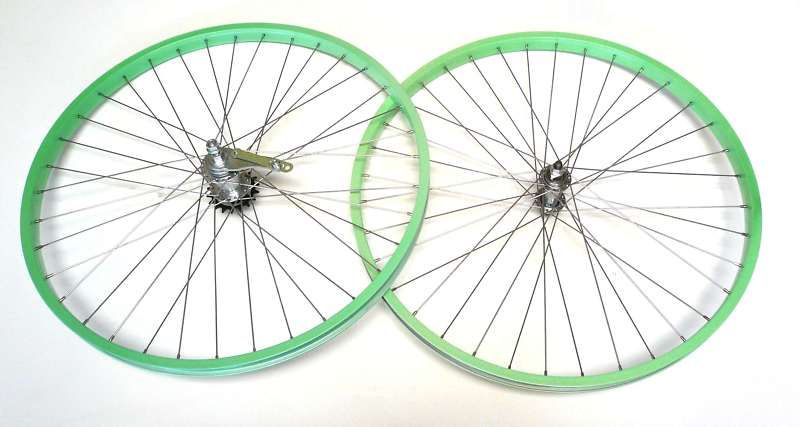 Beach Cruiser bike 24x1.75 Rear & F Wheels Mint Green  