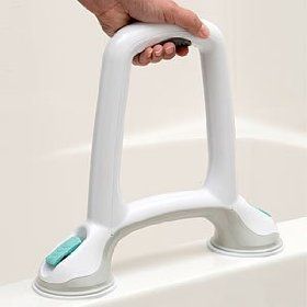 Bath Tub Rail Suction Grab Bar Disabled Bath & Shower  