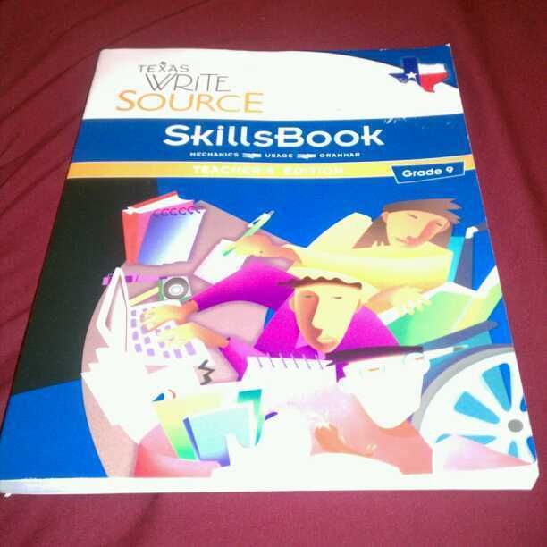 Texas write Source skills book grade 9 teachers edition  