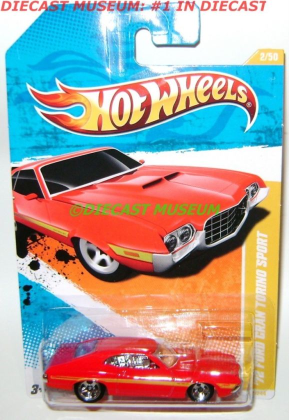 72 1972 FORD GRAN TORINO SPORT HOT WHEELS 2010 2011  