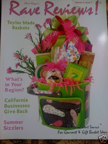 Gift Baskets Rave Reviews Magazine SUMMER Birthday FUN  