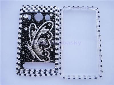 BLING Hard Rhinestone Case Cover For Sprint HTC EVO 4G  