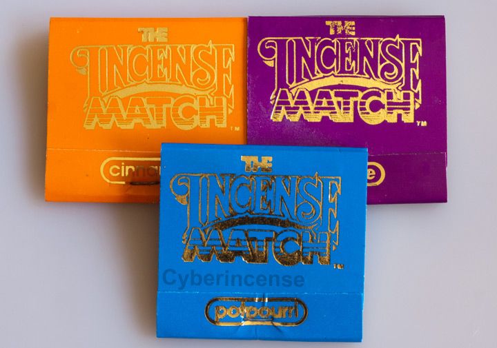 INCENSE MATCH BOOKS ASSORTED AROMAS MIX & MATCH ** 