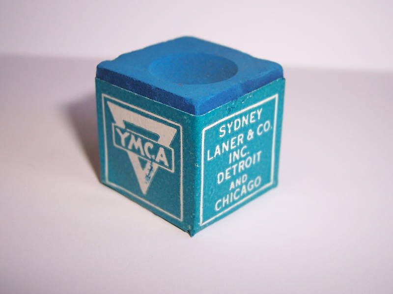 YMCA Sydney Laner & Co. Antique Pool Billiard Chalk  