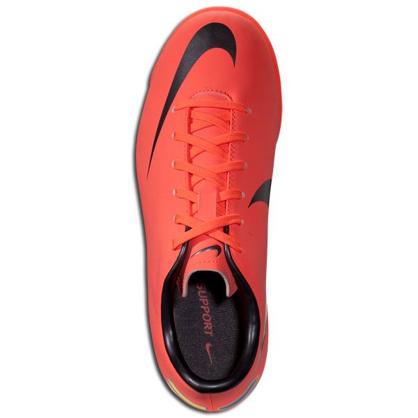 Nike Jr Mercurial Victory III IC Bright Mango/Metallic Dark Grey 