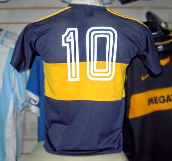 10 MARADONA JERSEY ARGENTINA BOCA JUNIORS 81 ALL Size  