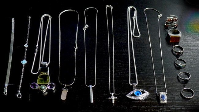 20 Piece 925 Sterling Silver Jewellery mixed lot, RESELL 4 PROFITS 