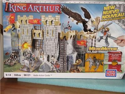 MEGA BLOKS KING ARTHUR LEGENDS # 96121 ACTION CASTLE  