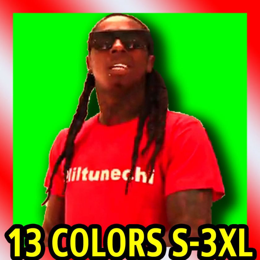 LILTUNECHI lil wayne T Shirt twitter young money tee  