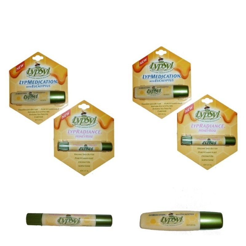 Lypsyl Beeswax Lip Balms  Lypmedication & Lypradiance  