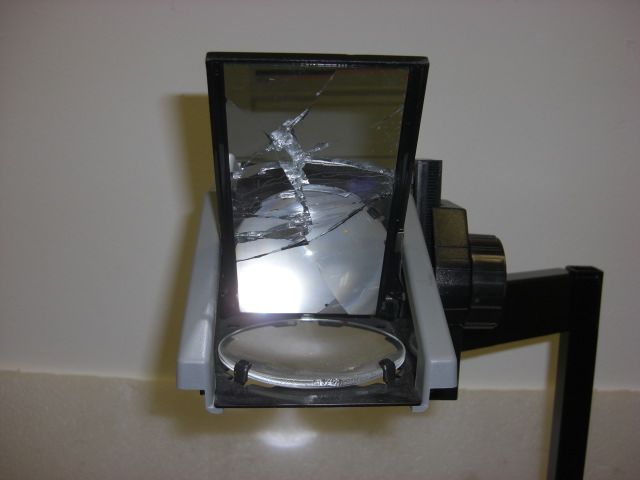 3M 905 900 AJA Overhead Projector w/ Cracked Mirror  