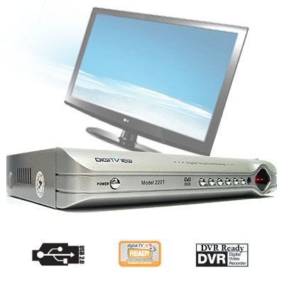 Digital TV Receiver Recorder PVR via USB  