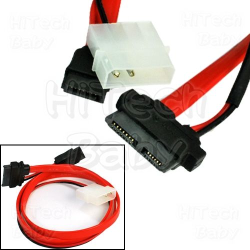 Slim Optical Drive Desktop Slimline SATA Cable Adapter  