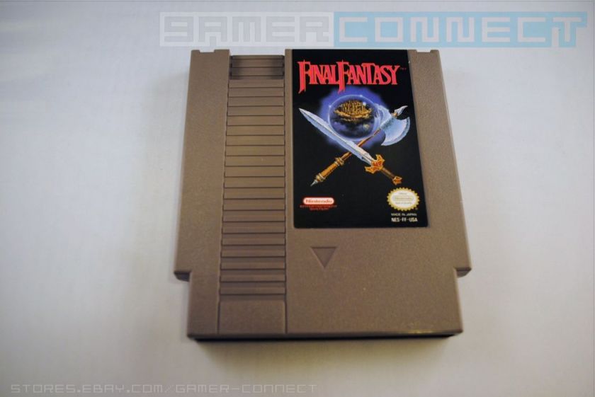   Fantasy I 1 Complete In Plastic Nintendo NES HTF 045496630607  