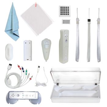 WI15K 15 In 1 Total Accessory Kit For Nintendo Wii New  