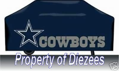 DALLAS COWBOYS NFL BBQ GAS GRILL COVER W/ LOGO GR8 GIFT  